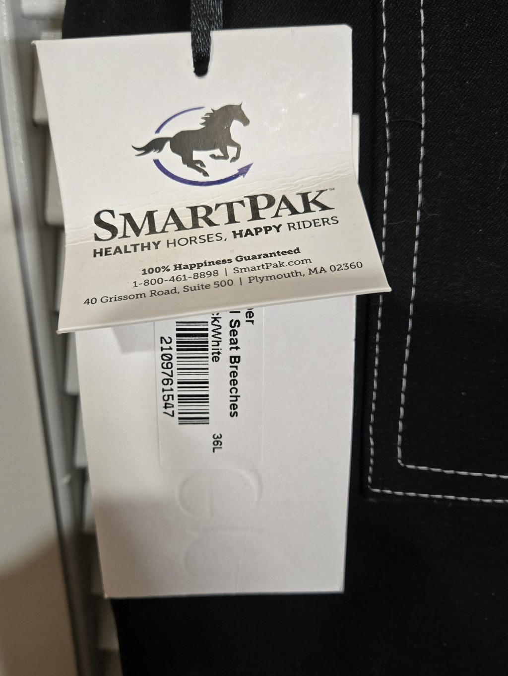 Nwt - Piper Smartpak Full Seat Riding Breeches - 36l — image 3 of 8